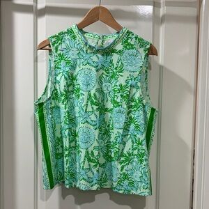 NWT Anya Top L Cool Mint Catching Rays